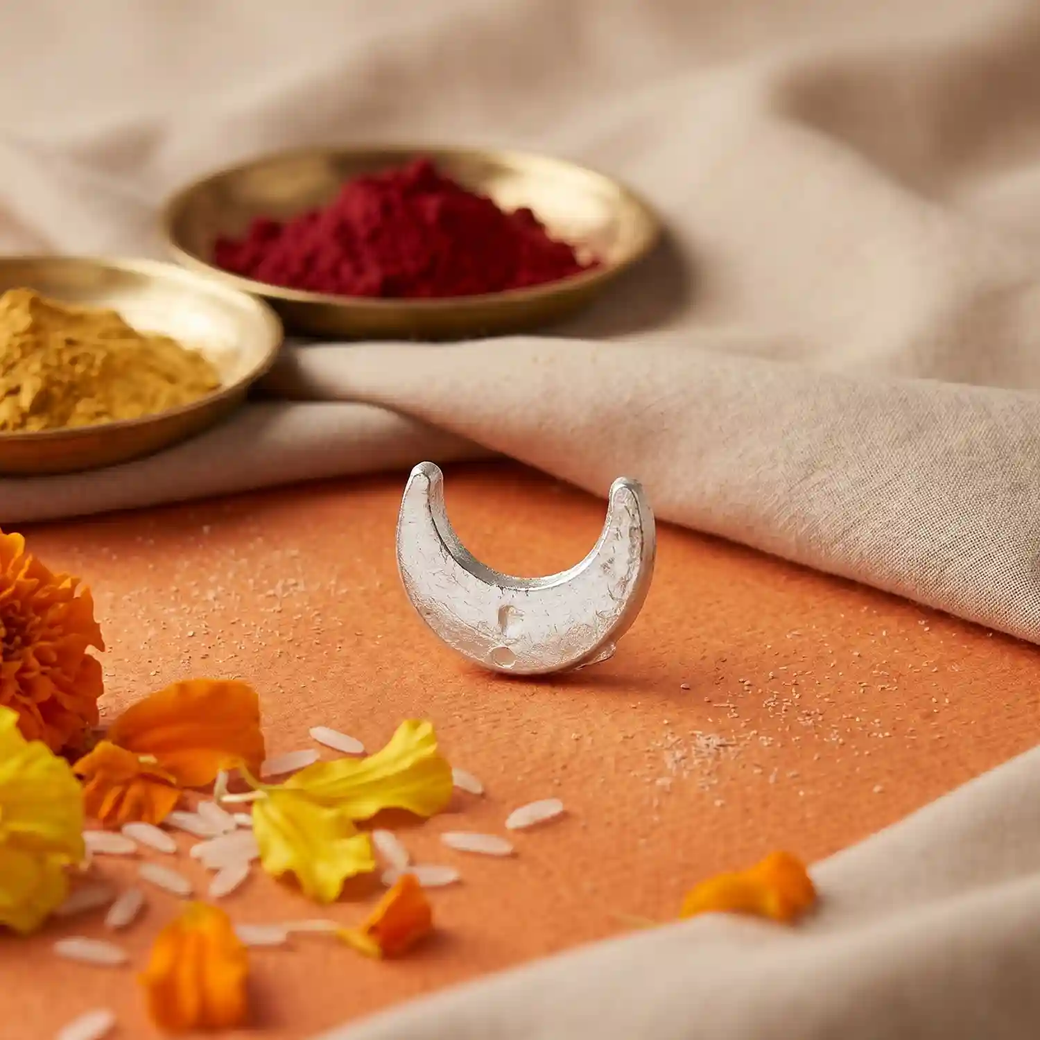 Chandra Tilak Stamp | Chandra Tilak Chhap | Sacred Puja Tilak Marker